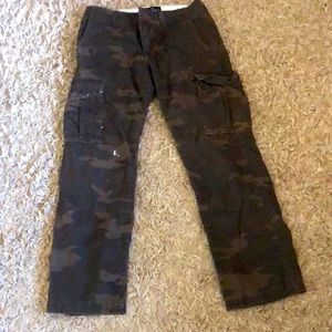 Camo cargo pants